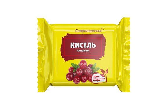 Кисель клюква Скороварочка, 180 г Кисель клюква Скороварочка, 180 г